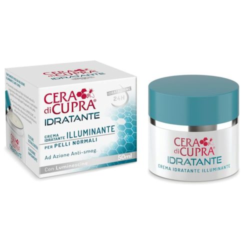 Hydraterende dag/nacht crème – voor normale huid - Cera di Cupra Crema Idratante Illuminante -