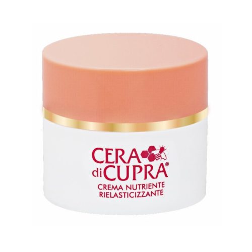 Cera di Cupra - Crema Nutriente Rielasticizzante - Voedende dagcreme met hyaluronzuur en katoenextract - voor de normale huid 50ml pot