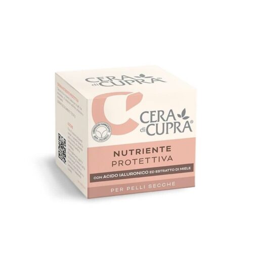 Cera di Cupra - crema viso nutriente protettiva voor de droge huid 50 ml - doosje - met Hyaluronzuur