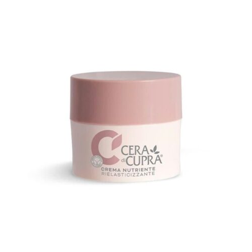 Cera di Cupra – Crema Nutriente Rielasticizzante -Voedende dagcrème met hyaluronzuur, katoenextract en natuurlijke oliën voor de normale huid - pot 50ml - potje