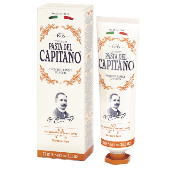 Pasta Del Capitano 1905 tandpasta - nu ook in Nederland te bestellen bij Belviso Cosmetics