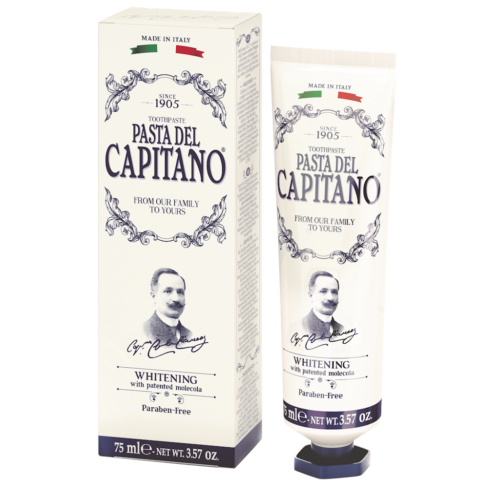 Pasta Del Capitano Whitening tandpasta - nu ook in Nederland te bestellen bij Belviso Cosmetics