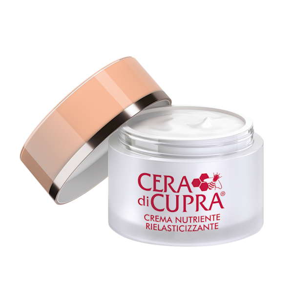 Cera di Cupra – Crema Nutriente Rielasticizzante  Voedende dagcrème met hyaluronzuur, katoenextract en natuurlijke oliën voor de normale huid - pot 50ml