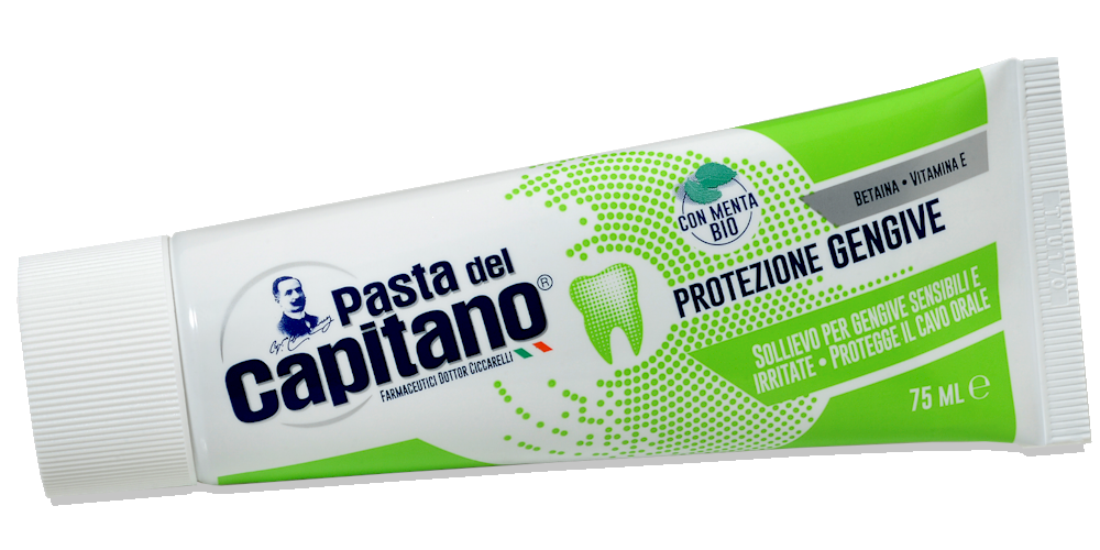 Pasta del Capitano -Protezione Gengive -Tandvleesbescherming tube 75ml