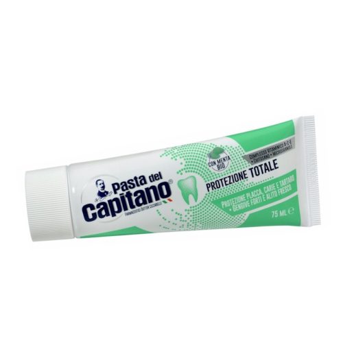 Pasta Del Capitano - Protezione Totale - Tandpasta voor complete bescherming van uw tanden - Zonder Parabenen - Tube van 75ml