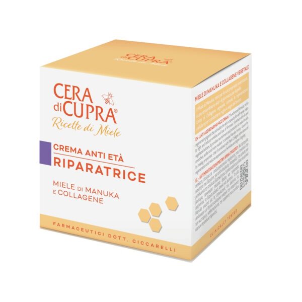 Cera di Cupra - Ricette di Miele - Crema Ant Eta Repartrice - herstellende crème met Manuka honing en Collageen