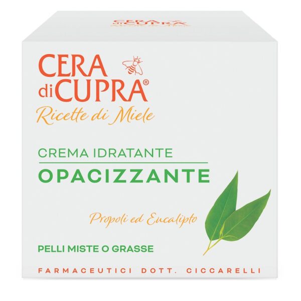Cera di Cupra - Ricette di Miele - Crema Idratante Opacizzante - Matterende hydraterende gezichtscrème.