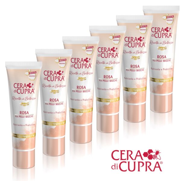 Cera di Cupra Rosa Crème met bijenhoning - 6 stuks verpakking