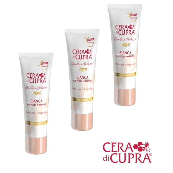 Cera di Cupra Bianca Crème met bijenhoning - 3 stuks verpakking
