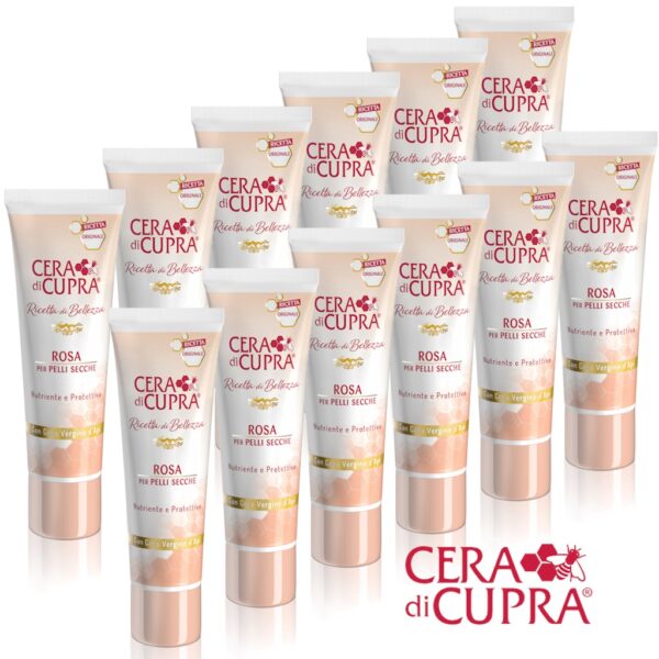 Cera di Cupra Rosa Crème met bijenhoning - 12 stuks verpakking